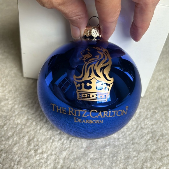 Vintage The Ritz-Carlton Dearborn (Michigan) Holiday Bulbs - Picture 1 of 8